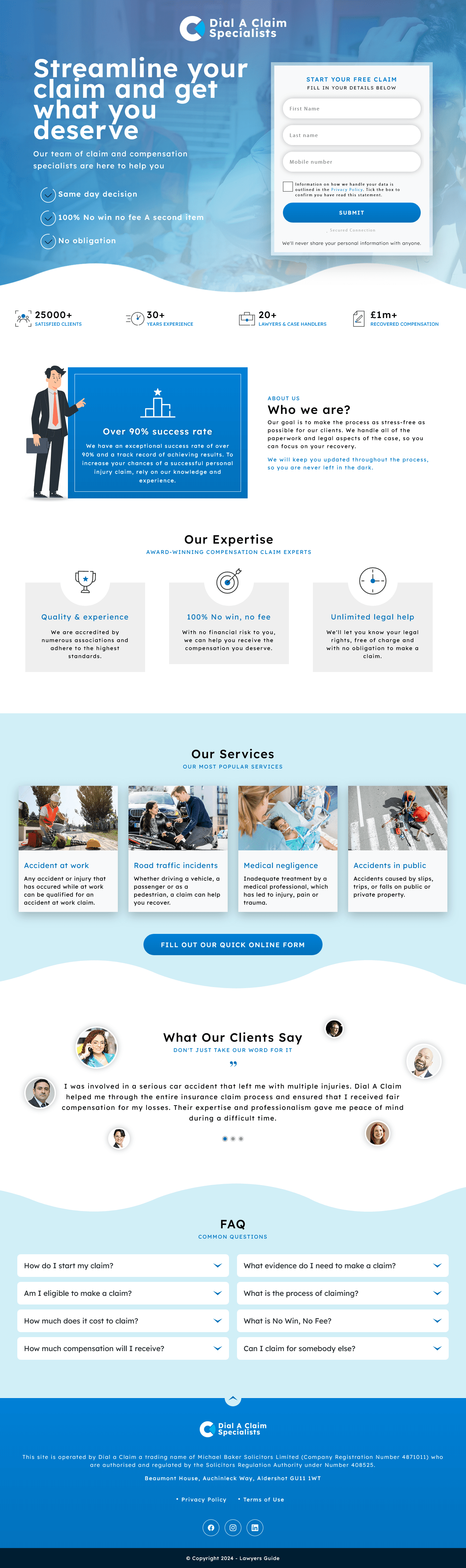 Landing page designer in india