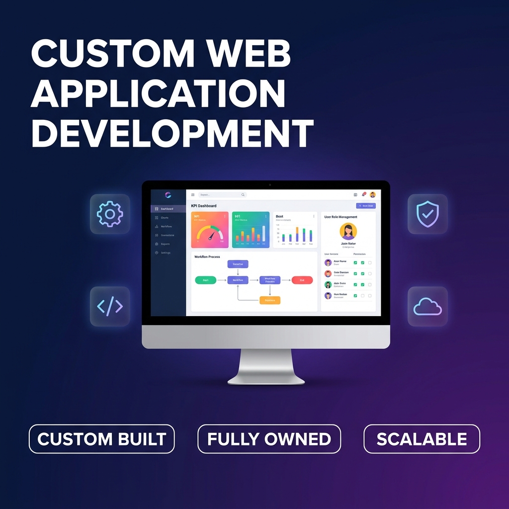 Custom Web Application Development Guide 2026 banner