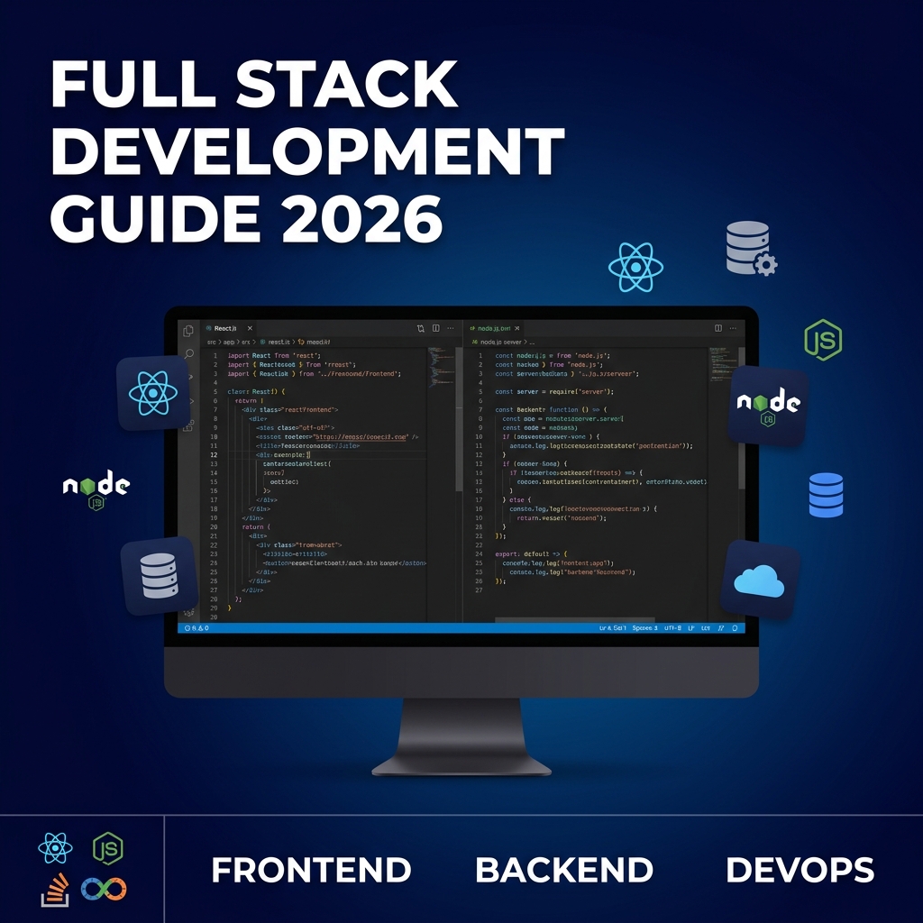 Full Stack Development Guide 2026 banner