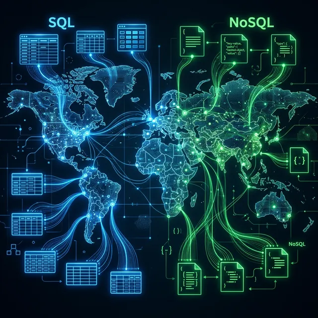 SQL vs NoSQL Relational vs Non-Relational Database Architecture Comparison