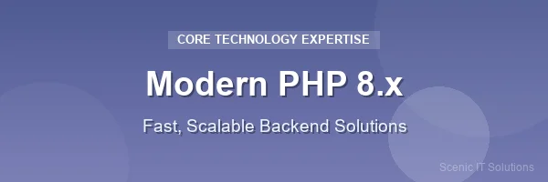 PHP Web Development Services Banner