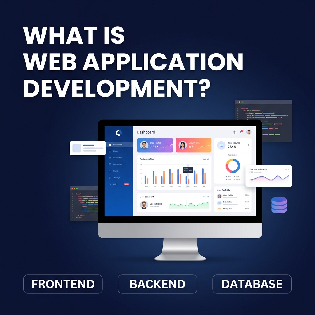 What is Web Application Development Guide 2026 banner